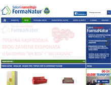 Tablet Screenshot of formanatur.rs